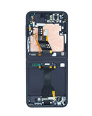 Pantalla OLED original con marco para Samsung Galaxy Z Flip 6 en Guatemala, disponible en servicio mayorista de componentes originales con etiquetas BajoPPLCD y F741.