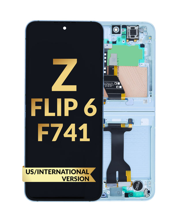 Reparación de Pantalla OLED original con marco para Samsung Galaxy Z Flip 6 en Guatemala.