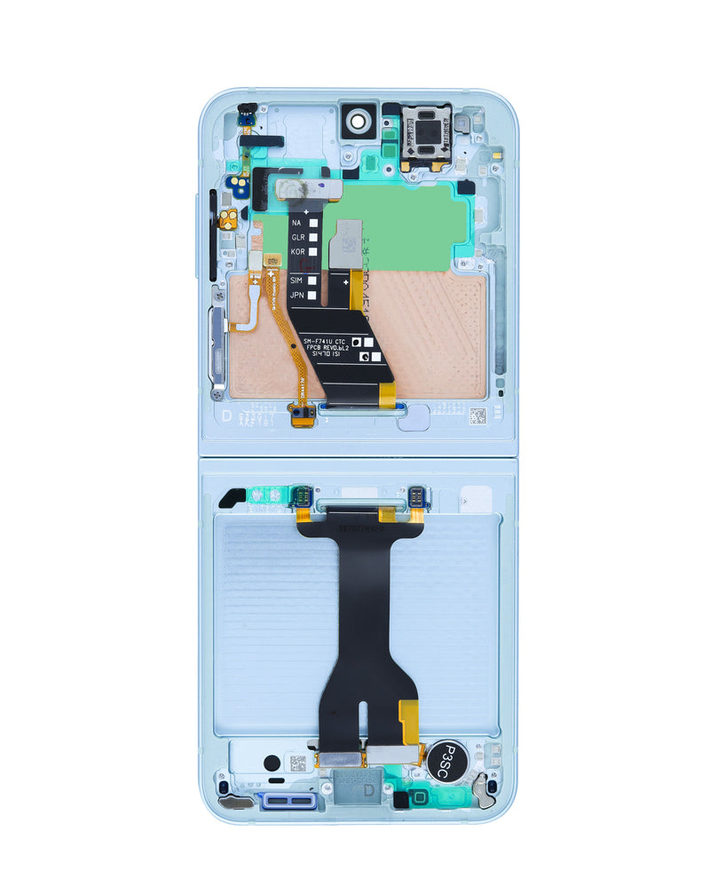 Reparación de Pantalla OLED original con marco para Samsung Galaxy Z Flip 6 en Guatemala.