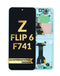 Reparación de pantalla OLED con marco para Galaxy Z Flip 6 en Guatemala, servicio mayorista disponible.