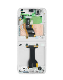 Reparación de pantalla Galaxy Z Flip 6 en Guatemala con pantalla OLED original y marco incluido.