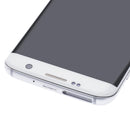 Pantalla OLED con marco para Samsung Galaxy S7 Edge (G935A) Blanca Perla