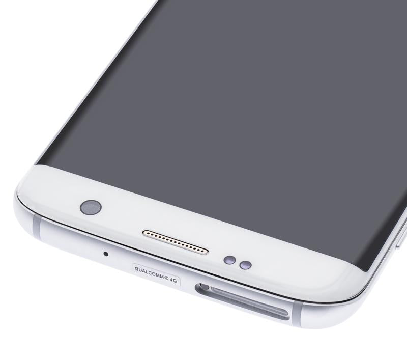 Pantalla OLED con marco para Samsung Galaxy S7 Edge (G935A) Blanca Perla