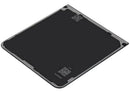 Tapa trasera inferior de cristal Jet Black para Samsung Galaxy Z Flip 7 5G (SM-F766). Repuesto original.