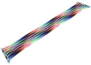 Correa trenzada Solo Loop Apple Watch Pride Edition, multicolor, tamaño 12, para modelos de 44mm a 49mm.
