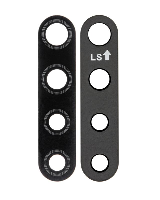 Lente de camara trasera (solo vidrio) con adhesivo para Samsung Galaxy A21 (A215 / 2020)
