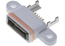 Reparación de puerto de carga con soldadura requerida en Guatemala para conector 06 Pin - Micro A con 4 puntos de anclaje.