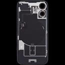 Tapa trasera azul Ultramarine para iPhone 16 Plus con MagSafe, NFC y flex de linterna, pieza de repuesto A28XX.