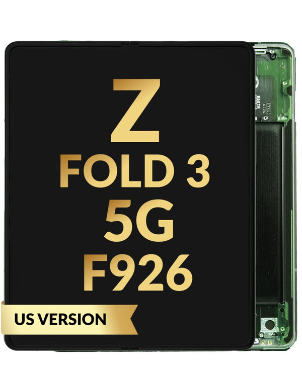Reparación de pantalla Galaxy Z Fold 3 en Guatemala con service pack original y marco incluido.