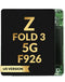 Reparación de pantalla Galaxy Z Fold 3 en Guatemala con service pack original y marco incluido.