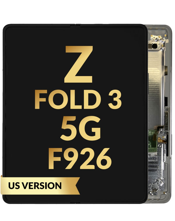 Reparación de pantalla original con marco Galaxy Z Fold 3 PHANTOM SILVER en Guatemala, encuentra la mejor calidad y precio en pantallas Samsung en mayoristas autorizados.