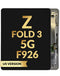 Reparación de pantalla original con marco Galaxy Z Fold 3 PHANTOM SILVER en Guatemala, encuentra la mejor calidad y precio en pantallas Samsung en mayoristas autorizados.