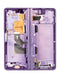 Pantalla original con marco Galaxy Z Fold 4 F936 (BURGUNDY)