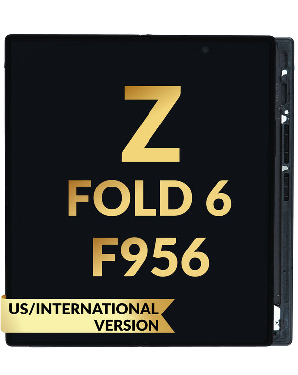 Reparación de pantalla original con marco Galaxy Z Fold 6 F956 OLED (CRAFTED BLACK) en Guatemala.
