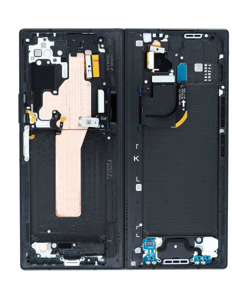 Reparación de pantalla original con marco Galaxy Z Fold 6 F956 OLED (CRAFTED BLACK) en Guatemala.