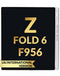 Pantalla original con marco Samsung Galaxy Z Fold 6 F956 OLED (PINK) ideal para reparaciones en Guatemala.