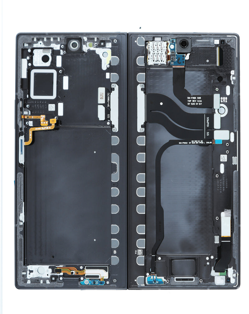 Pantalla original con marco Galaxy Z Fold 7 F966 (BLACK)