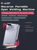 Máquina de soldadura por puntos QianLi Macaron portátil para reparación de baterías iPhone 11-15.