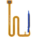 Lector de huellas digital gris con cable flex para Samsung Galaxy A06 5G (A066), pieza de repuesto.