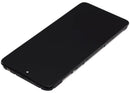Pantalla LCD y digitalizador con marco para Motorola Moto G 5G (XT2613/2026) refurbished, lista para reparación.