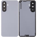 Tapa trasera gris de repuesto para Samsung Galaxy A17 4G/5G, con lente de cámara integrada.