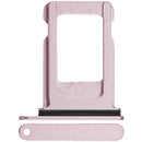 Bandeja SIM individual rosa suave para iPhone 17e, repuesto original Apple para cambio de tarjeta SIM.