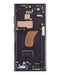 Reemplazo de pantalla OLED con marco Samsung Galaxy S23 Ultra 5G USADA en Guatemala.