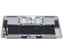 Tapa superior plateada refurbished para MacBook Pro 15 A1990 (2018-2019) con teclado ANSI US. Pieza de repuesto.