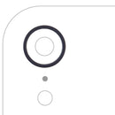 Anillo de bisel negro para cámara trasera de iPhone XR (A1984, A2105), repuesto de pieza Apple.
