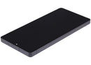 Pantalla Samsung Galaxy S25 Ultra 5G aftermarket plus, 120Hz, color Titanium Jet Black, para reparación o repuesto.