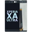 Pantalla original LCD Sony Xperia XA Ultra Graphite Black, repuesto para reparación, modelos F3211-F3216.