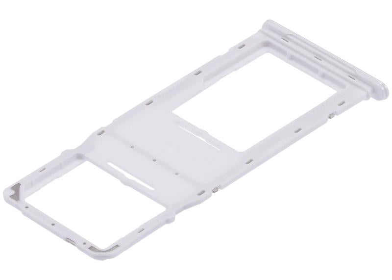 Encuentra la bandeja de tarjeta SIM para Samsung Galaxy A04 (A045 / 2022) en Guatemala, tanto para reparaciones como para reemplazos, disponible en blanco.