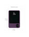 Encuentra el PowerBank magnético inalámbrico de 10000mAh en Guatemala con pantalla LED en color morado al mejor precio en mayoristas de accesorios tecnológicos.