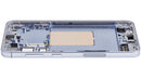 Pantalla OLED Sapphire Blue para Samsung Galaxy S24 Plus 5G, 120Hz, con marco para reparación.