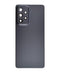 Tapa trasera con lente de camara para Samsung Galaxy A53 original (Negro)