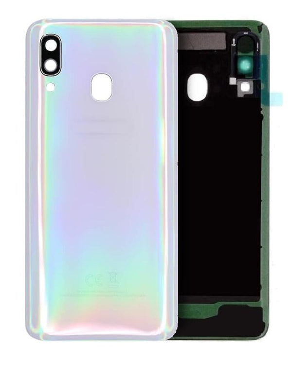 Tapa trasera original con lente de cámara para Samsung Galaxy A40 en Guatemala.