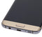 Pantalla OLED con marco para Samsung Galaxy S7 Edge (G935F) (Reacondicionado) Oro Platino