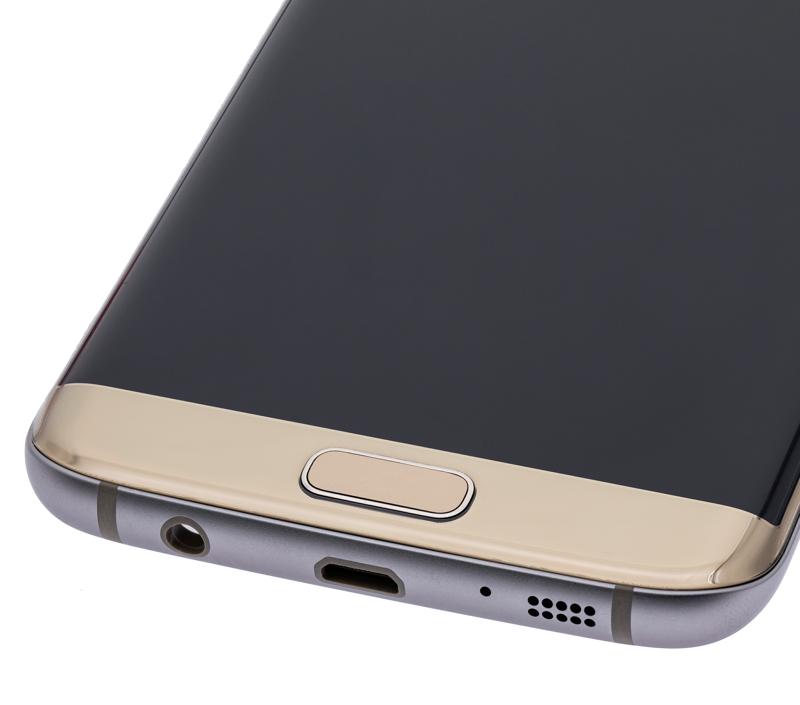 Pantalla OLED con marco para Samsung Galaxy S7 Edge (G935F) (Reacondicionado) Oro Platino