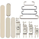 Botones laterales light gold para iPhone Air, repuesto de encambio y volumen, pieza de reparación Apple.
