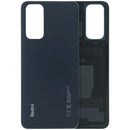 Tapa trasera de vidrio negra original para Xiaomi Redmi Note 11 (2201117TG), sin lente de cámara, repuesto para reparación.