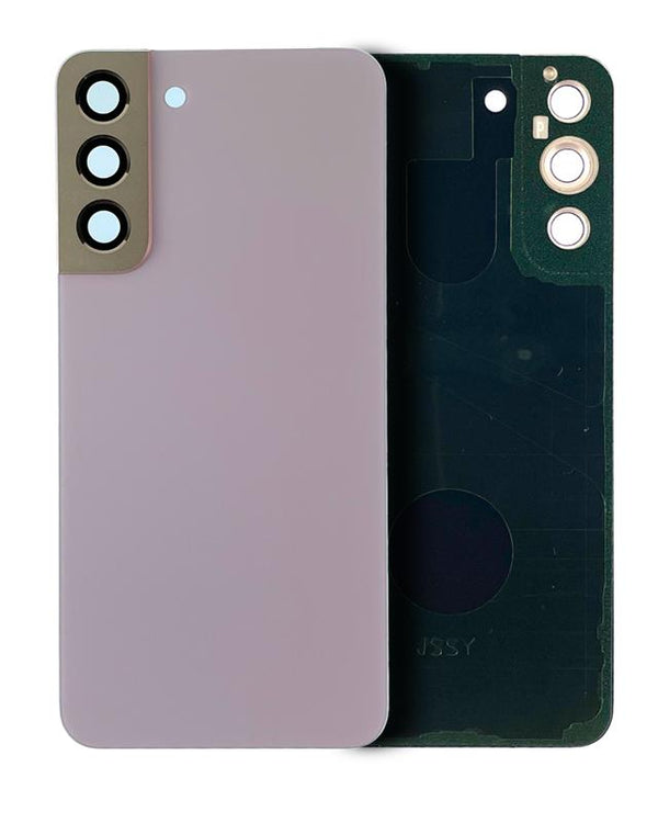 Tapa trasera con lente de camara para Samsung Galaxy S22 Plus original (Violeta)
