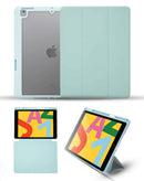 Encuentra la mejor funda magnética de cuerpo completo en color Baby Blue para tu iPad en Guatemala.