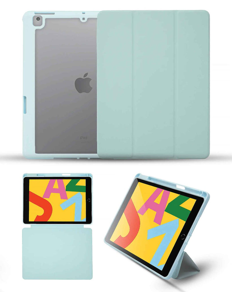 Encuentra la mejor funda magnética de cuerpo completo en color Baby Blue para tu iPad en Guatemala.