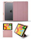 Encuentra la funda magnética inteligente de cuerpo completo color rosa para iPad en Guatemala, ideal para proteger tu dispositivo en los talleres de reparaciones y accesorios mayoristas.