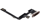 Puerto de carga Desert Titanium usado para iPhone 16 Pro (A3083, A3292, A3293, A3294), cable flex, conector.