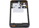 Marco medio negro para Samsung Galaxy A17 5G (SM-A176B), chasis de repuesto para reparación.