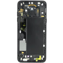 Tapa trasera original negra Samsung Galaxy A6 (A600 / 2018) para reparación de móvil.