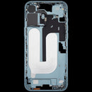 Chasis medio iPhone 16 Plus color teal con botones de encendido y volumen, repuesto A2894.