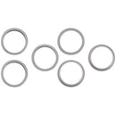 Aro bezel de cámara trasera para iPhone 15 Pro, color blanco titanio, repuesto Apple A2848.