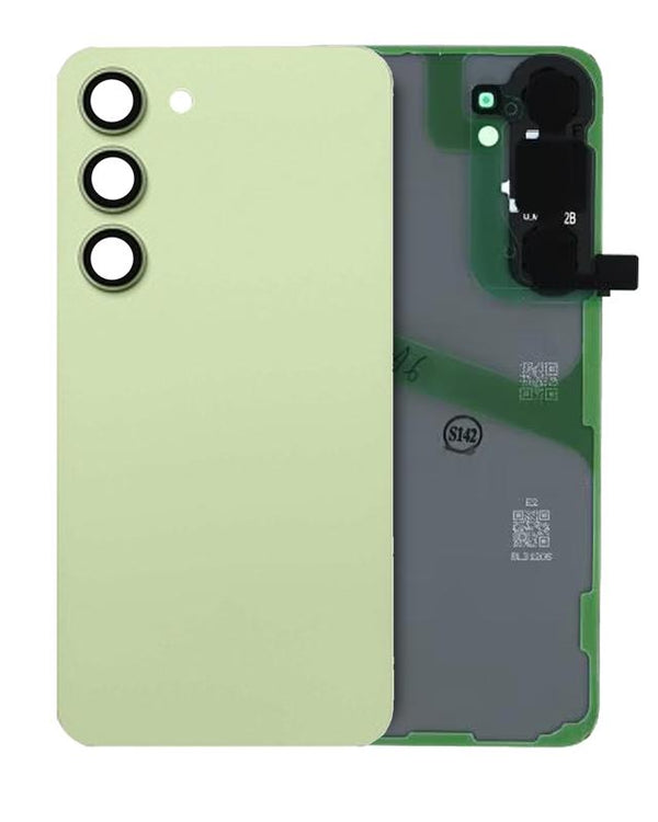 Tapa trasera con lente de camara para Samsung Galaxy S24 Plus original (Verde Jade)